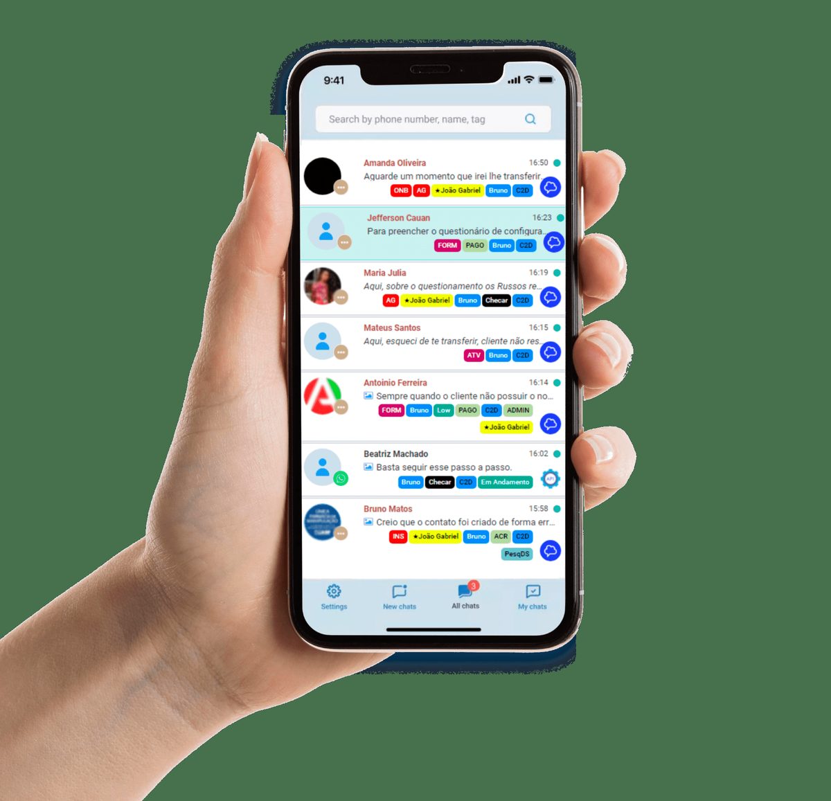 Nova funcionalidade: Chats Internos na Chat2Desk